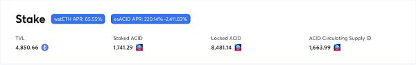 LSDFi 協議 0xAcid 的 90% APR 是真實收益嗎？