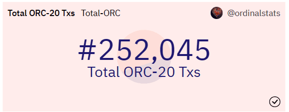 BRC20 之后又有 ORC20，誰將是王者？